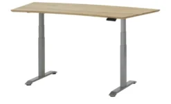 Schreibtisch Massivholzplatte SOLIDLine