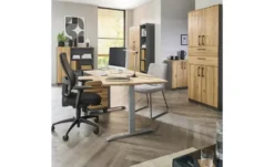 Schreibtisch Massivholzplatte SOLIDLine