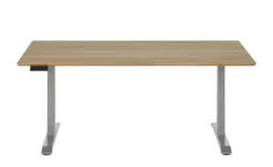 Schreibtisch Massivholzplatte SOLIDLine