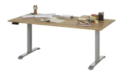 Schreibtisch Massivholzplatte SOLIDLine