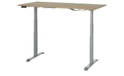 Schreibtisch Massivholzplatte SOLIDLine