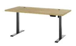 Schreibtisch mit Massivholzplatte Toulouse