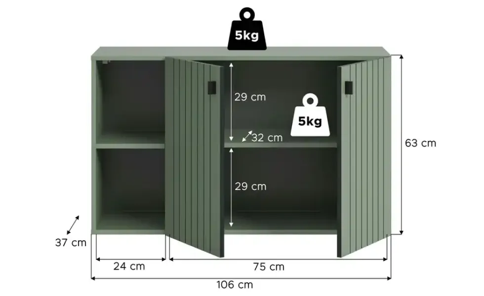 Schuhschrank Station