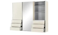 Schwebetürenschrank, 3-türig Mitta
