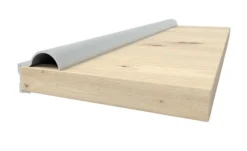 Schwebetürenschrank 2-türig, mit Einlegeböden Vista