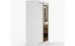 Schwebetürenschrank 2-türig, mit Einlegeböden Vista