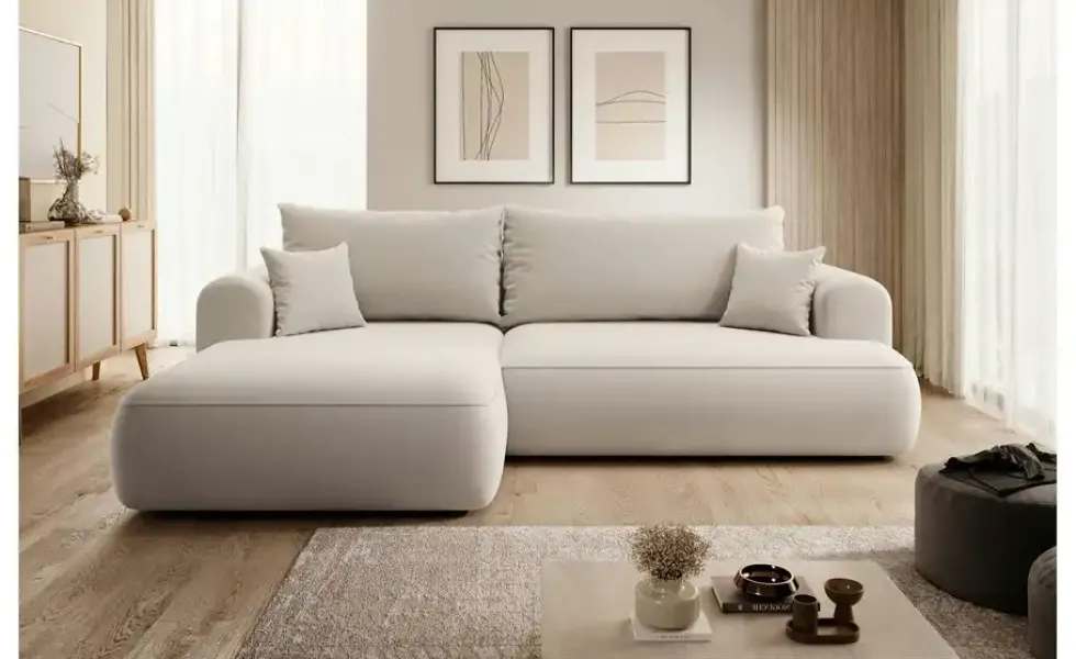Selsey Ecksofa mit Schlaffunktion Ovo