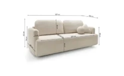Selsey Einzelsofa mit Schlaffunktion Lambina