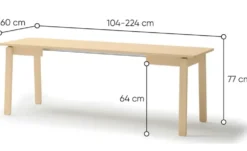 Selsey Esstisch ausziehbar Plot