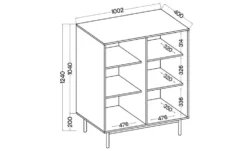 Selsey Highboard
