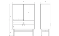 Selsey Highboard Stoon