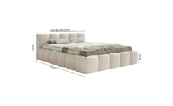 Selsey Polsterbett in Chenille Cloudy Low