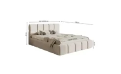 Selsey Polsterbett mit Lattenrost Cloudy