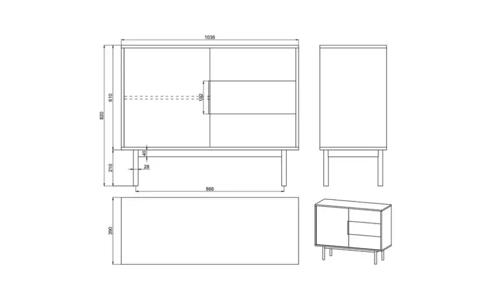 Selsey Sideboard Viviaro