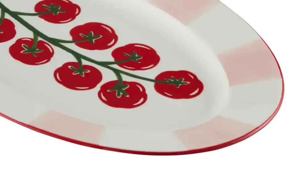 Servierplatte Tomate