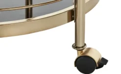Servierwagen goldfarben Oro