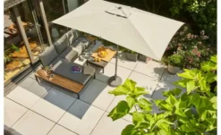 Siena Garden Gartenmöbel 4er-Set Alvida