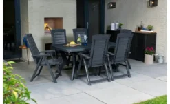 Siena Garden Klappsessel 4er-Set Aruba