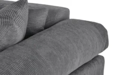 smart Big Sofa in modernem Cord Lianea