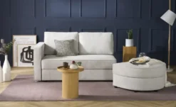 Sofa 2-sitzig mit Hocker Arjana