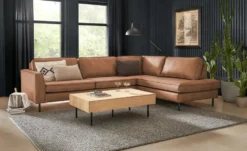 SOHO Ecksofa aus recyceltem Leder Skaisa