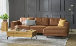 SOHO Ecksofa aus recyceltem Leder Sanja