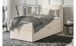 S-STYLE Boxbett mit Stauraum und Topper, H3 Uma