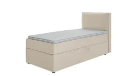 S-STYLE Boxbett mit Stauraum und Topper, H3 Uma
