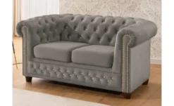 S-STYLE Chesterfield Einzelsofa Cleo Blink