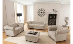 S-STYLE Chesterfield Einzelsofa Cleo Blink