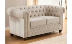 S-STYLE Chesterfield Einzelsofa Cleo Blink