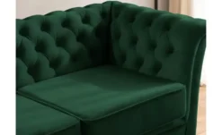 S-STYLE Chesterfield Polstergarnitur 2+1 Wilhelm