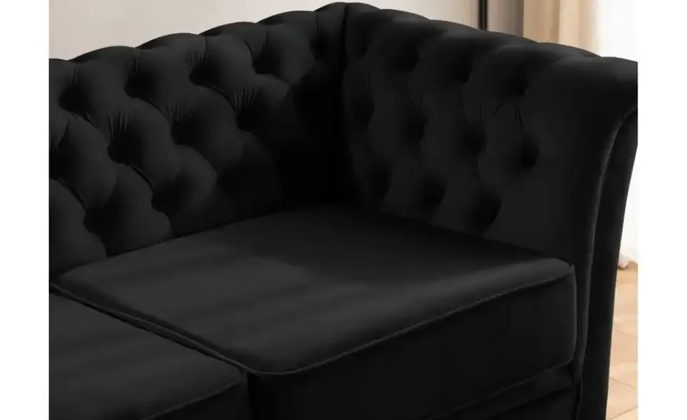 S-STYLE Chesterfield Polstergarnitur 3+1 Wilhelm