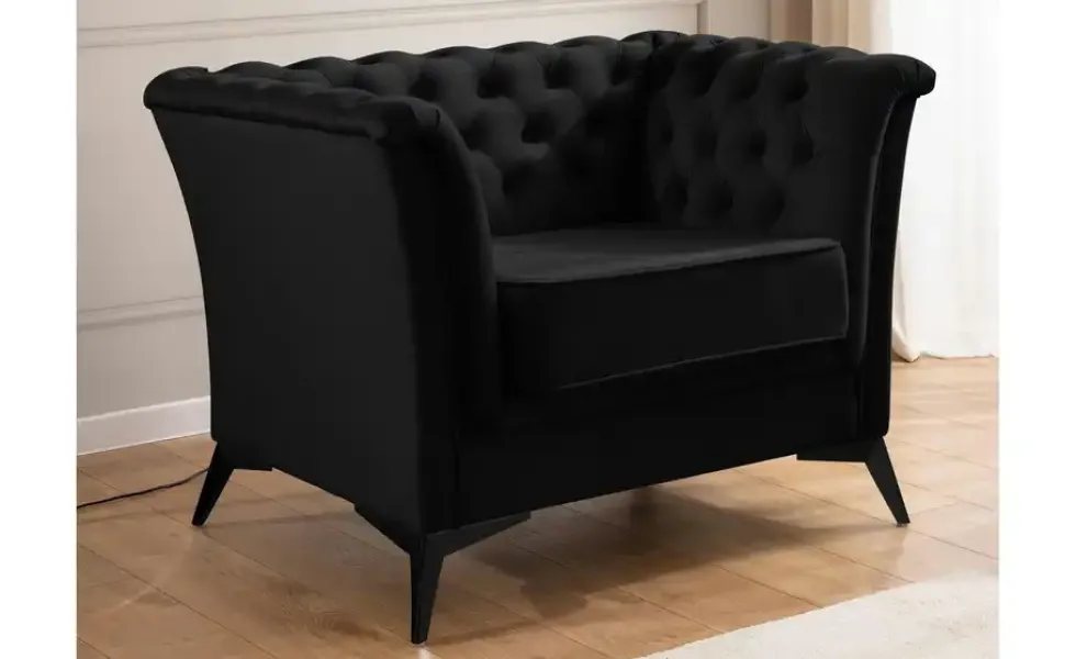 S-STYLE Chesterfield Polstergarnitur 3+1 Wilhelm