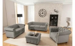 S-STYLE Chesterfield Sessel Cleo Blink