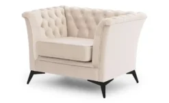 S-STYLE Chesterfield Sessel Wilhelm