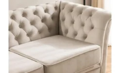 S-STYLE Chesterfield Sessel Wilhelm