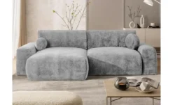 S-STYLE Ecksofa mit Schlaffunktion Puffy