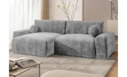 S-STYLE Ecksofa mit Schlaffunktion Puffy