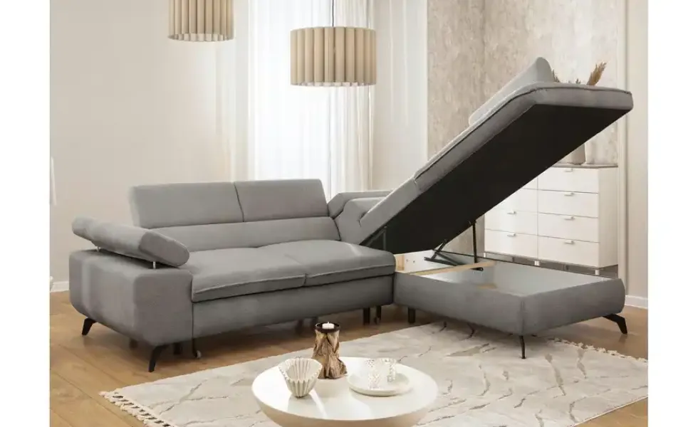 S-STYLE Ecksofa mit Schlaffunktion Bonnie