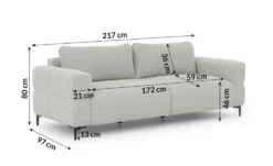 S-STYLE Einzelsofa Cardea