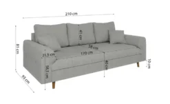 S-STYLE Einzelsofa Maya