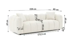 S-STYLE Einzelsofa Nubira