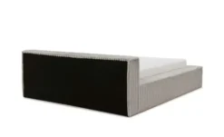 S-STYLE Polsterbett Cord, mit Bettkasten und Lattenrost Noord