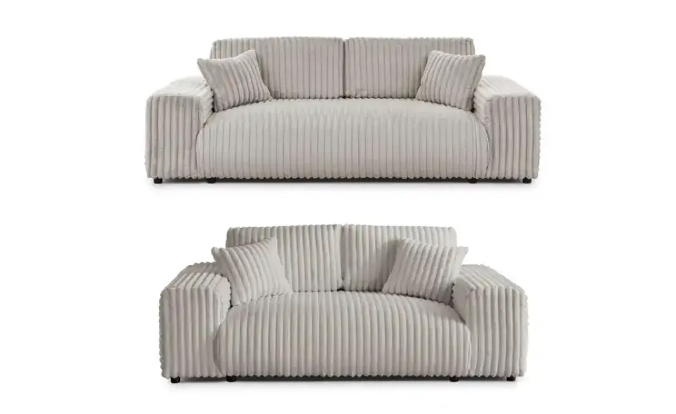 S-STYLE Polstergarnitur 2er-Set Mollis