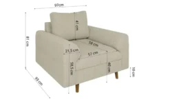 S-STYLE Sessel Maya