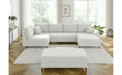 S-STYLE Wohnlandschaft mit Hocker Lars