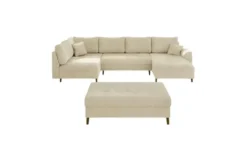 S-STYLE Wohnlandschaft mit Hocker Trygve