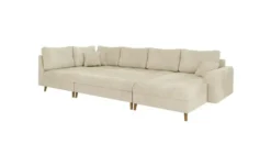 S-STYLE Wohnlandschaft mit Hocker Trygve
