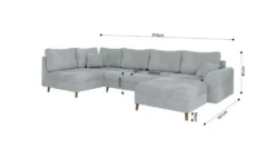 S-STYLE Wohnlandschaft Trygve